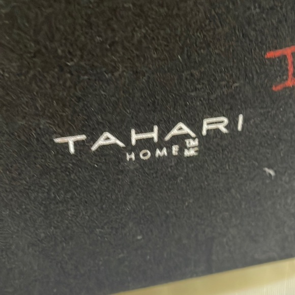 Tahari Home silver lace filigree glass mirror box for jewelry display keepsake - Picture 6 of 12